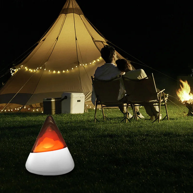 Trådlös LED Isberg Nattljus – Moderna Design för Avkopplande Belysning Carvallo