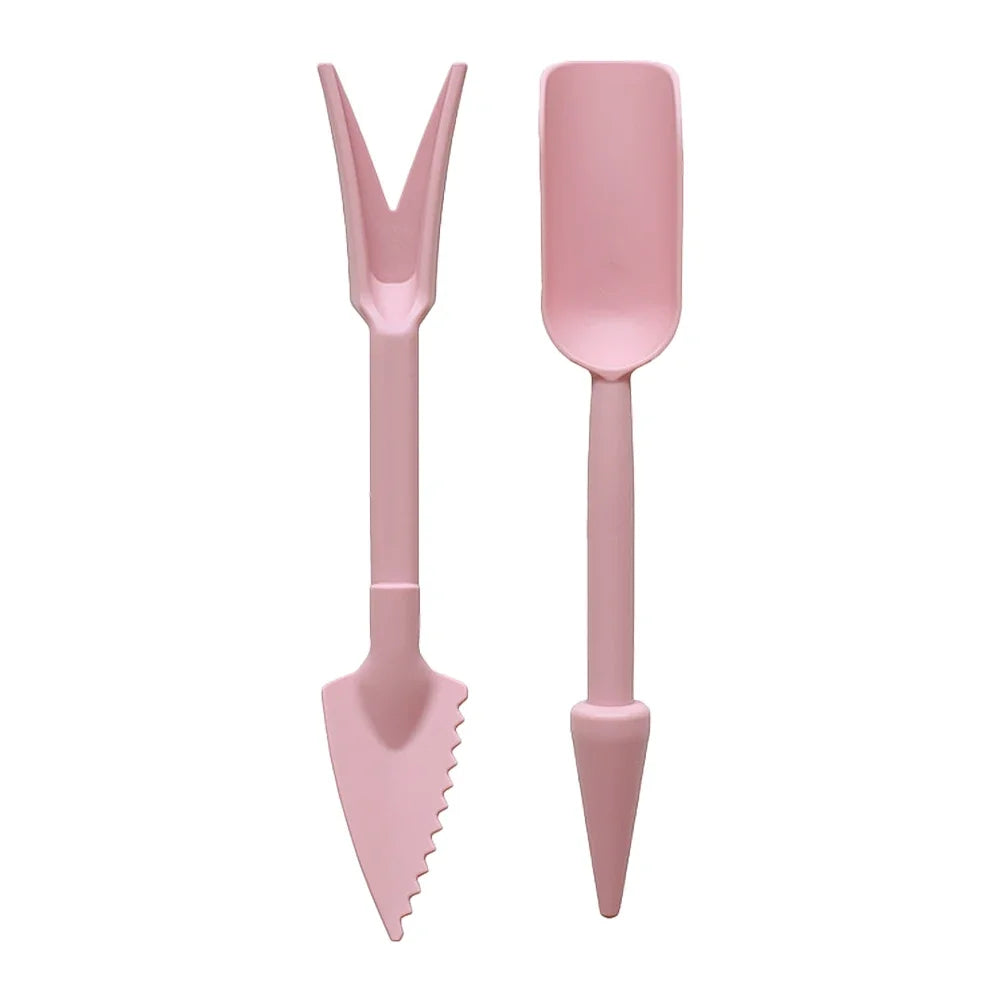 Carvallo Mini-Trädgårdsspade 2-pack | För bonsai, suckulenter & krukväxter | Ergonomisk & väderbeständig | 16 cm Carvallo