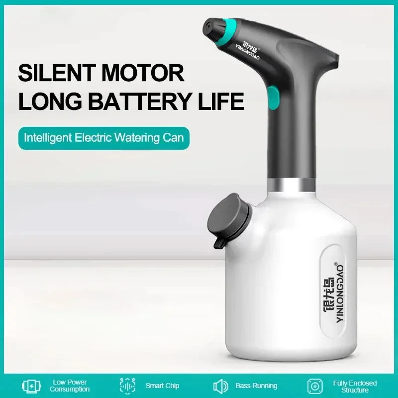 Carvallo Automatisk Växtspruta | USB-laddning | Dimma & Sprutstråle | Elektrisk Fördelare för Trädgård & Inomhusväxter Carvallo