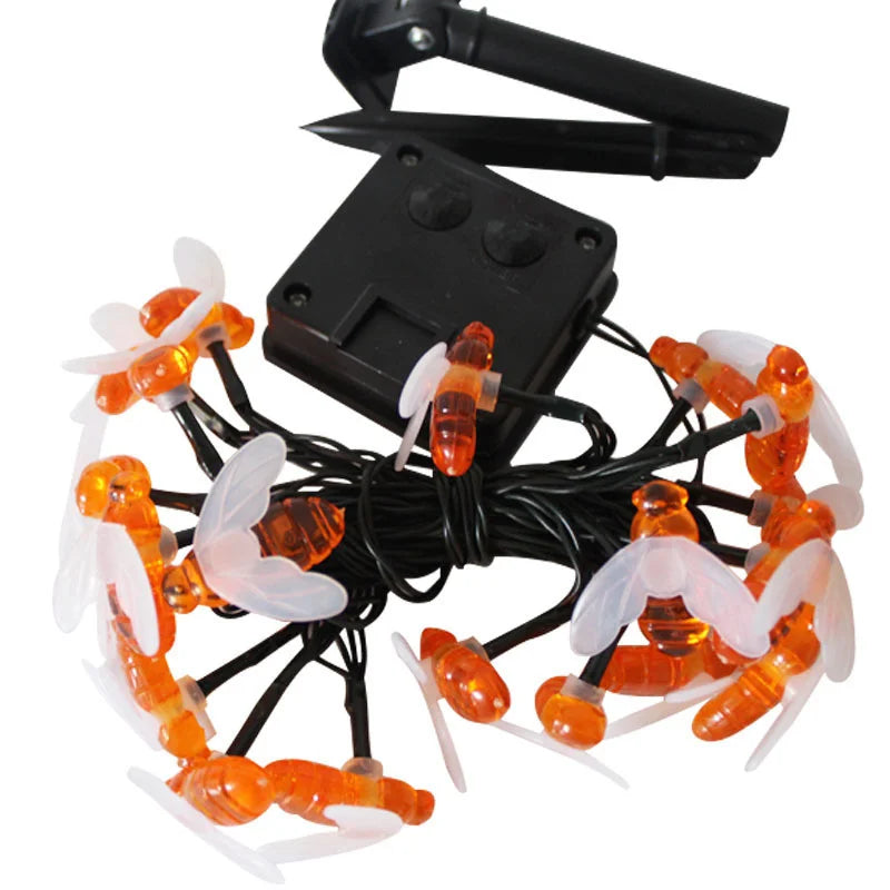 Carvallo Solarbelysning | 8 Ljuslägen | Vattentät & Solenergi | Varmvit eller Färgglad | 5–12 m Längd Carvallo