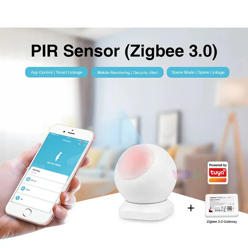 PIR Rörelsevakt (Zigbee 3.0) Carvallo