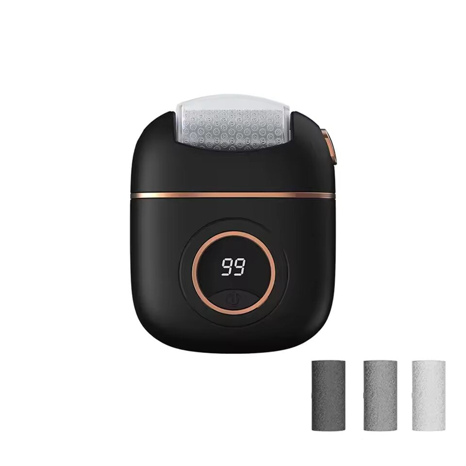 Royallure Elektrisk Fot Smoother - Enkelt Hälenborttagare för Mjuka, Friska Fötter Carvallo