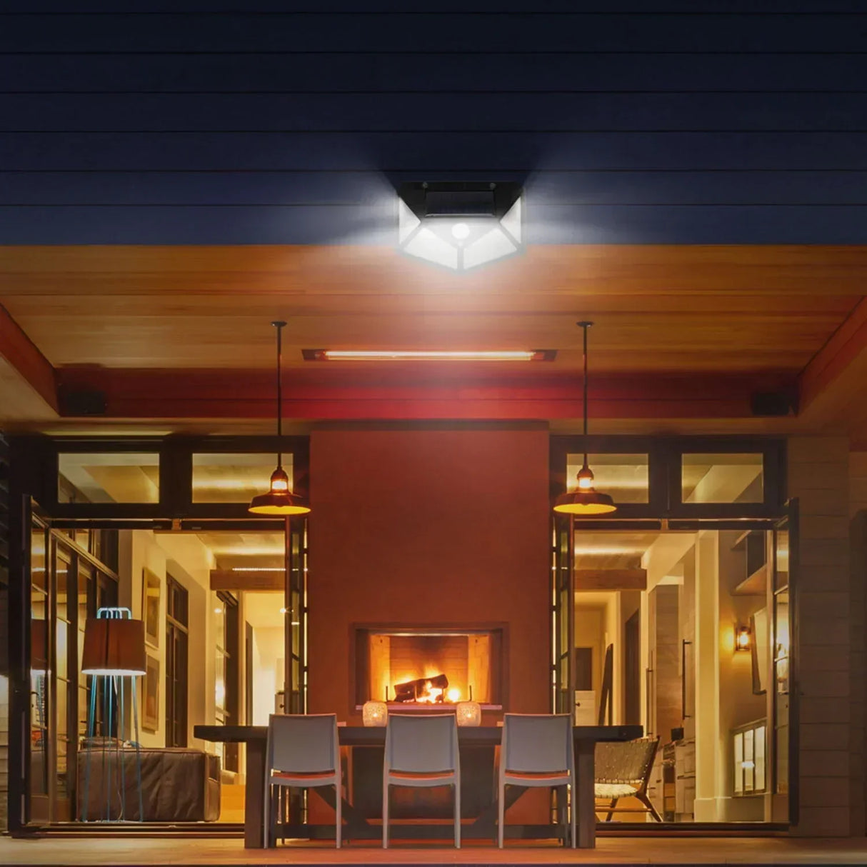 Automatiskt solarljus för utomhusbelysning Carvallo