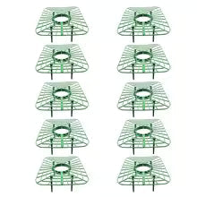 Carvallo växtstöd för jordgubbar 5-pack/10-pack | 45° skydd design | Platsbesparande & Stabil | För jordgubbar, tomater & paprika Carvallo