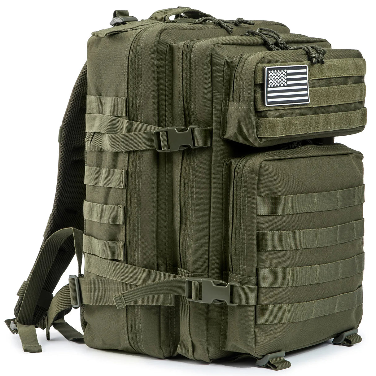 Ryggsäck Camo Tactical 45L Militärryggsäck Carvallo