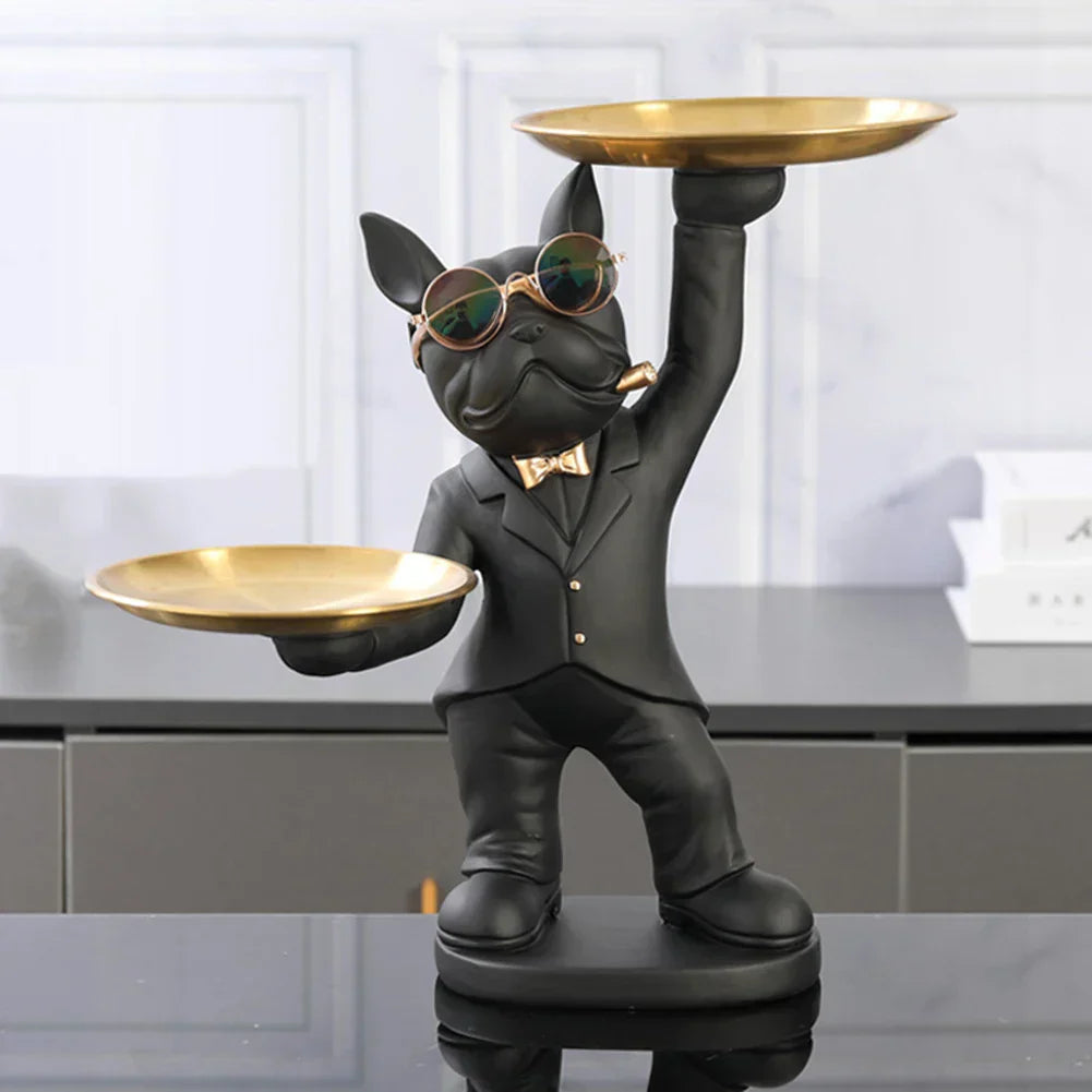 Chic Hund Figur - Lekfull & Stilig Dekor Carvallo