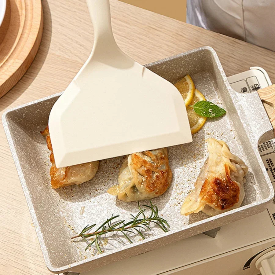 Carvallo Silikon-köksspatel | Värmebeständig upp till 220 °C | Non-stick | För pannkakor, fisk & sushi Carvallo