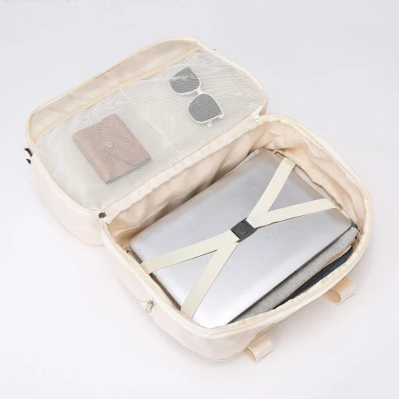 Carvallo Resväska Stor | Utbyggbar & Flerlager | Handbagage & Helgväska | Mycket Förvaringsutrymme Carvallo