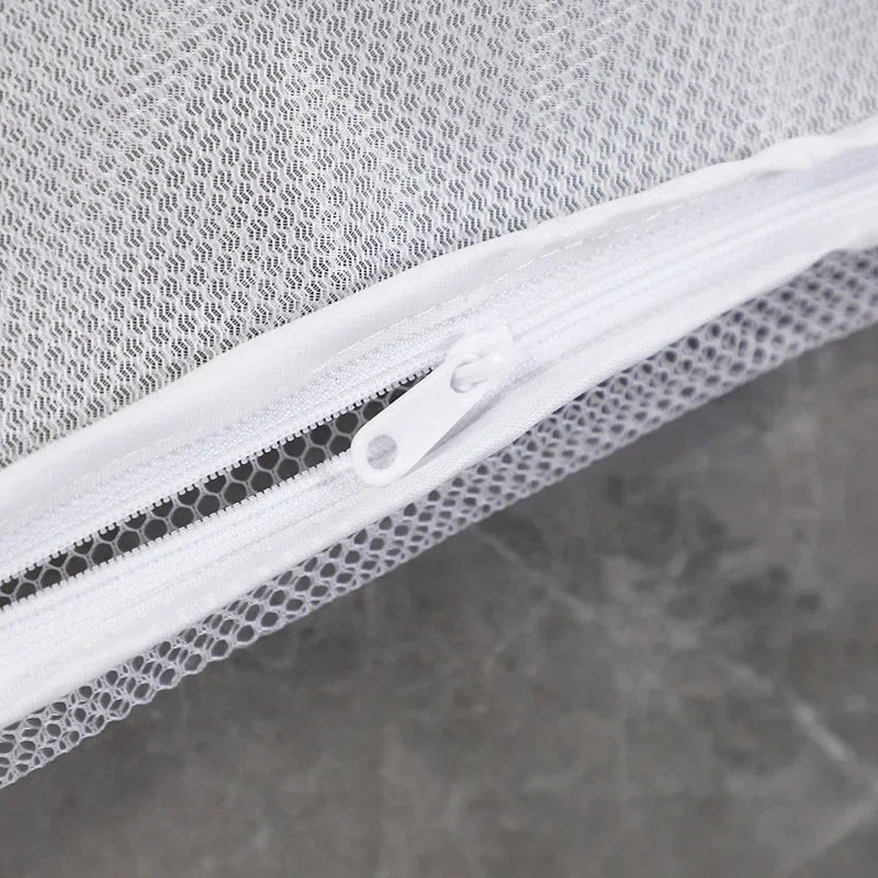 Carvallo Tvättkorg Hängande | Fällbar & Andningsbar | Med Krok | Vit 77×50cm Carvallo