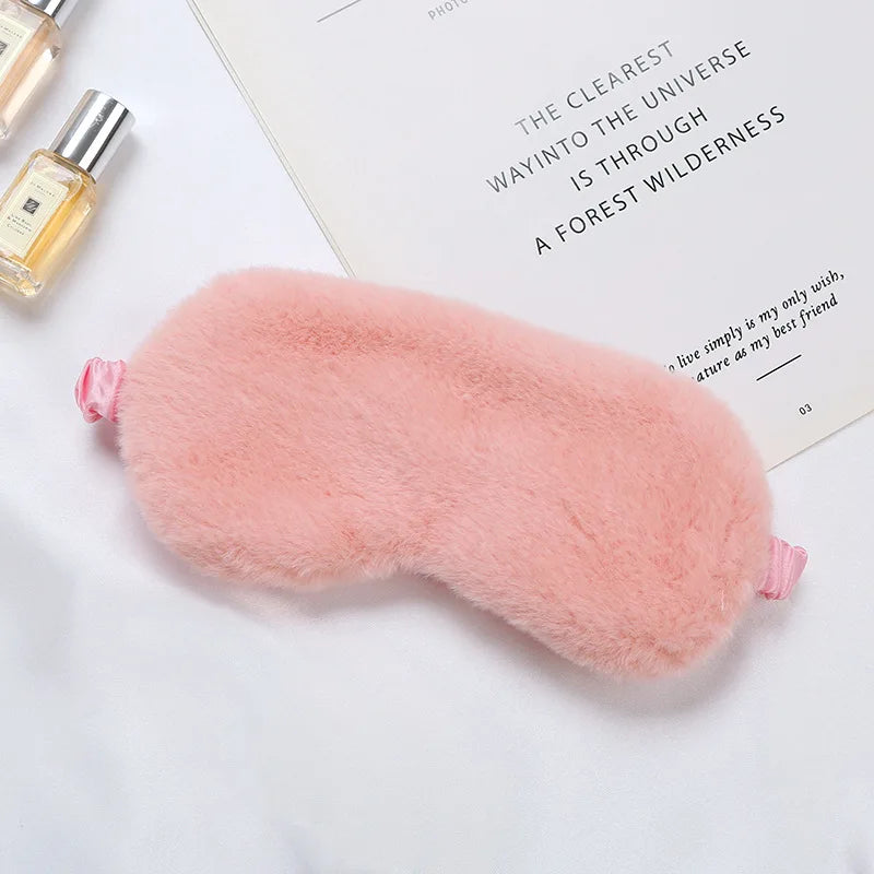 Plush sömnmask med justerbar rem Carvallo