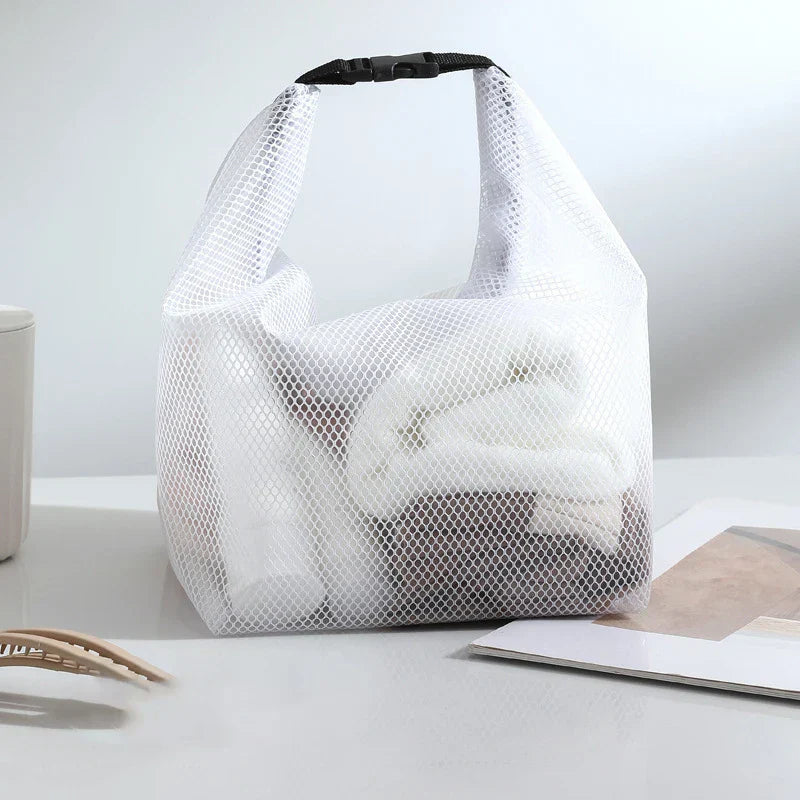 Carvallo Förvaringsväska DryStow | Hållbart nylon | Stort öppning & bärrem | I 2 storlekar – Grå eller Vit Carvallo