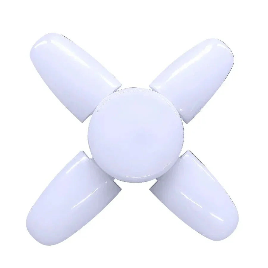 Carvallo Faltlampe LumiFold | E27 sockel | Fällformat design | 360° strålvinkel | 28W kallvitt Carvallo