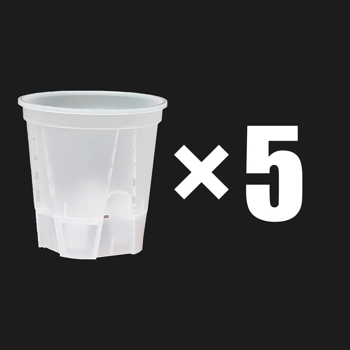 Carvallo Självvattnande Blumentopf | Transparent Design | För orkidéer & inomhusväxter | Med ventilation & vattentank Carvallo