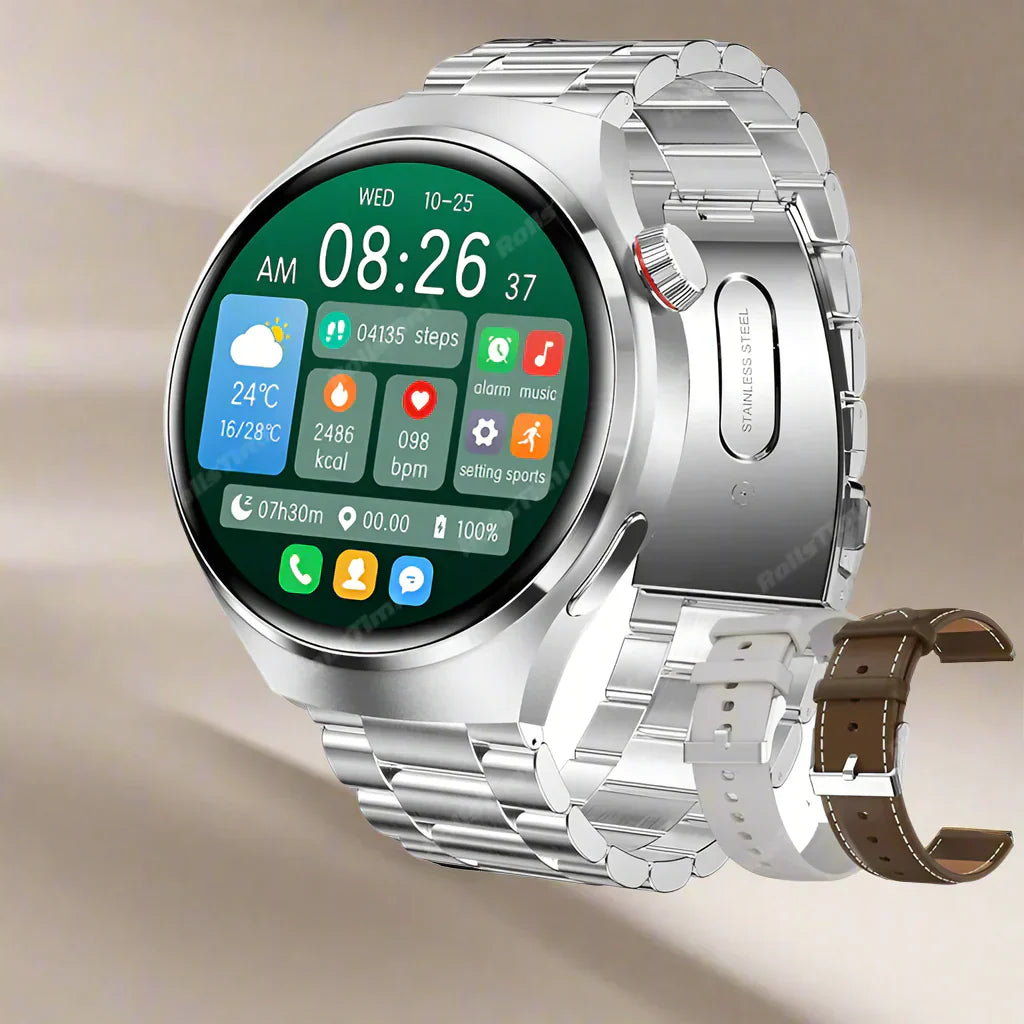 Luxora Pro 2025 Smartwatch – Avancerad Hälsa & Fitness Tracker Carvallo
