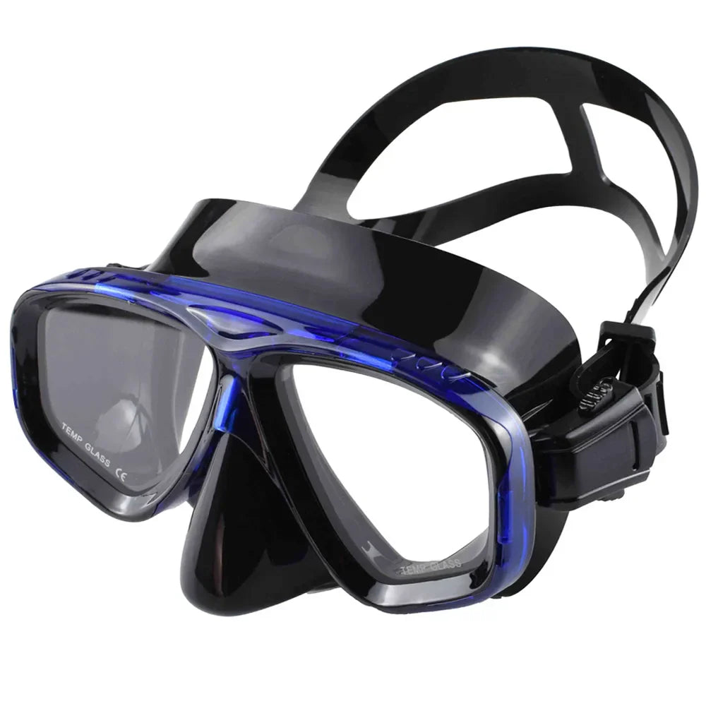 Carvallo dykmask med snorkel | 180° panoramautsikt | Antiläckage & HD-glas | Livsmedelsgodkännt silikon Carvallo