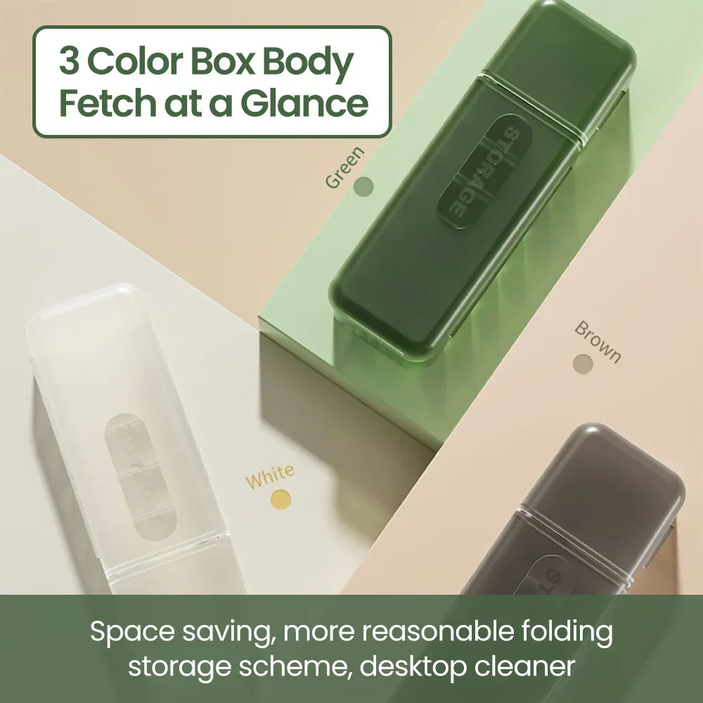 Carvallo OrdiTidy | 7-facks organisatör för laddningskablar & tillbehör | Återanvändbar & kompakt | För hemmet & resor Carvallo