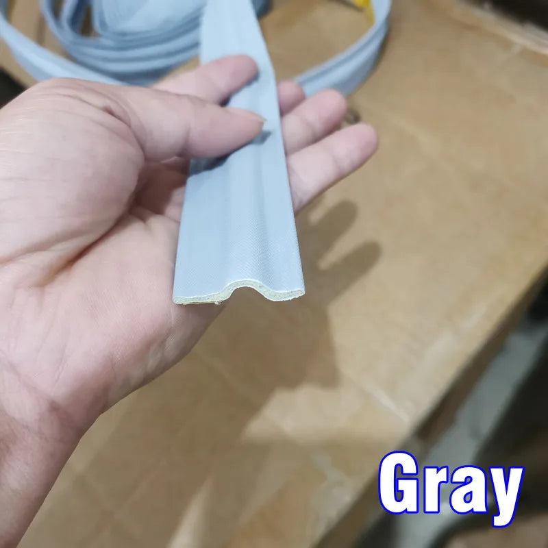 Carvallo SilentFlex | 6 m / 10 m / 20 m / 30 m / 40 m Självhäftande | Ljud- & värmeisolerande | För fönster & skjutdörrar | Vind- & insektsskydd Carvallo