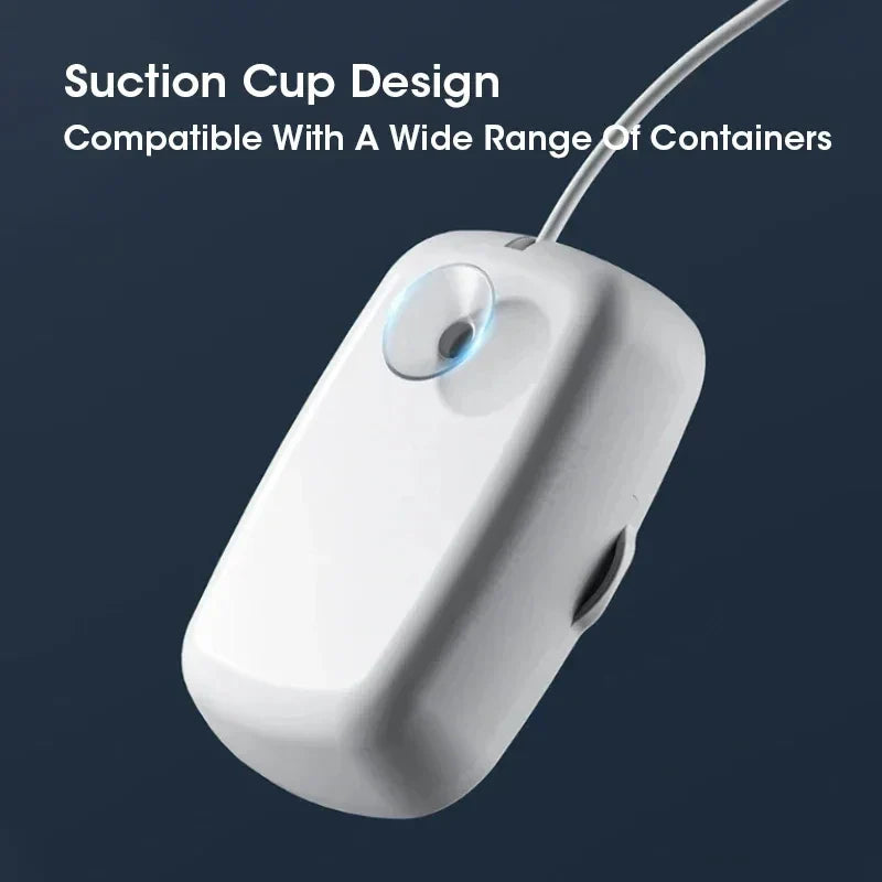 Carvallo-Gemüsewascher AquaPura | Högfrekvensrengöring | Trådlös & IPX7 Vattentålig | Kompakt & bärbar | < 4 L Kapacitet Carvallo