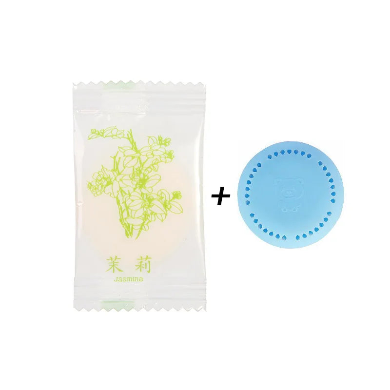 Carvallo Lufterfrischer | Fast rumdoft i snäckform | 5 dofter att välja mellan | För bad, sovrum, bil och garderob Carvallo