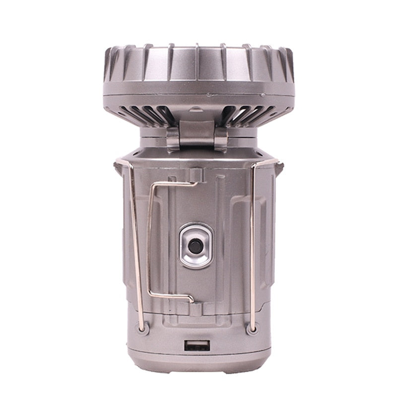 Carvallo - Multifunktionell LED-lampa med fläkt och laddare Carvallo