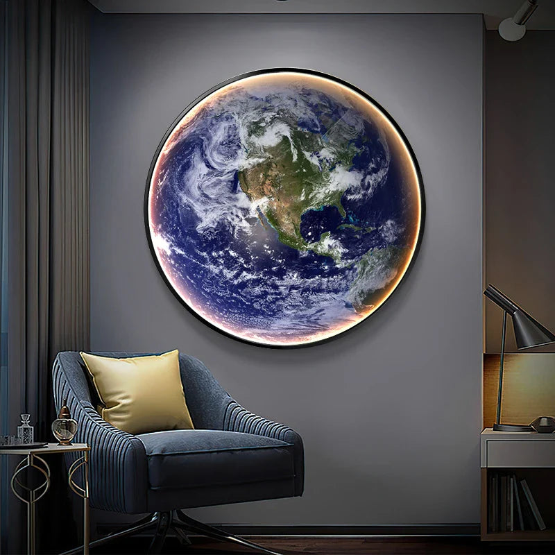 LED Vägglampa Planet – Modern Lampa Hemnix