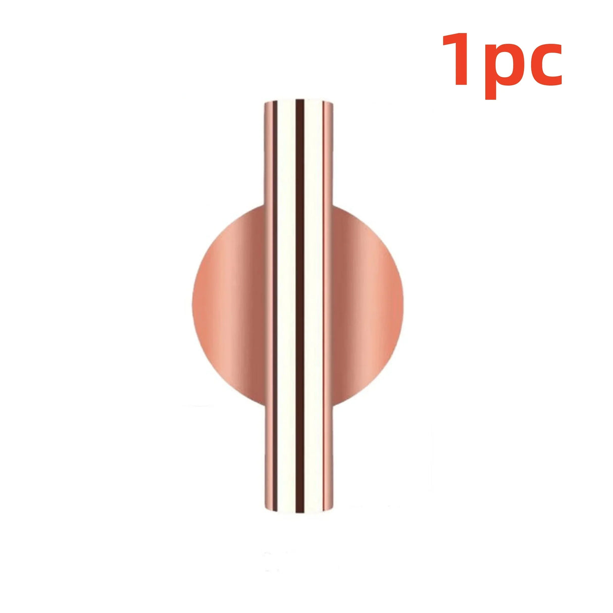 Carvallo AureaBloom | 1/3 Stück | Rostfritt stål i roséguld | Rund metallvas i nordisk stil | För vardagsrum, bröllop & väggdekoration Carvallo