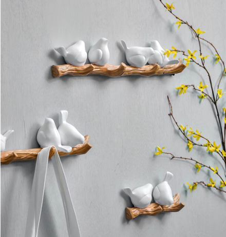 NatureHook - Fågelinspirerad väggkrok MILA Sverige