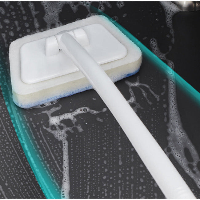 ScrubMaster - Ergonomisk väggborste för badrum med avtagbar svamp Carvallo