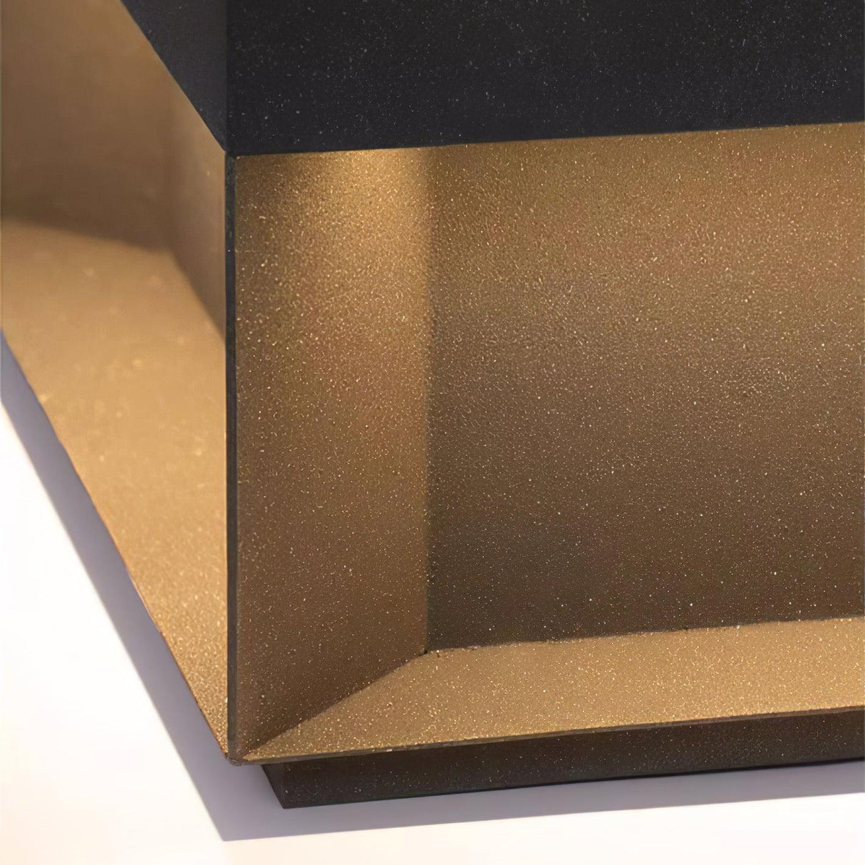 Matt svart ram sol utomhus postlampa Carvallo