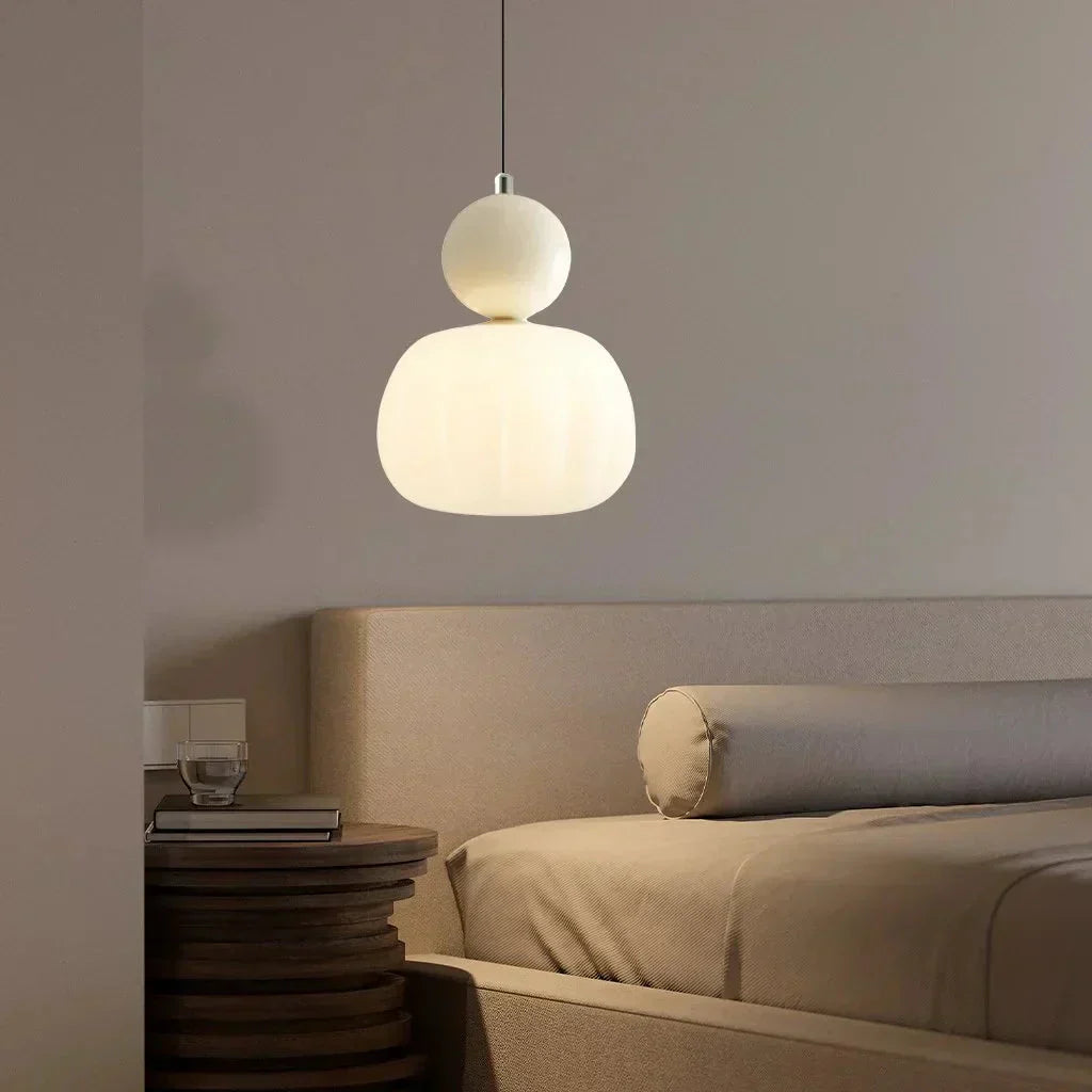 Vintage Art Deco Pendant Lampa Carvallo