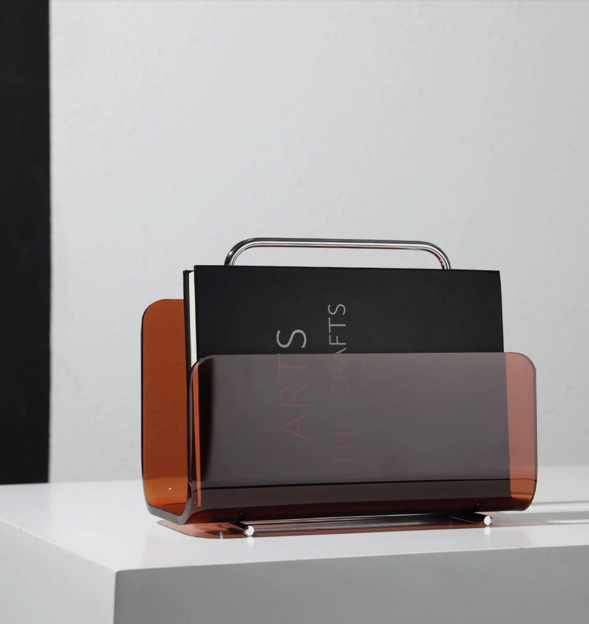 Carvallo – Transparent Akryl Magasinställ & Bärbar Bokhylla Carvallo