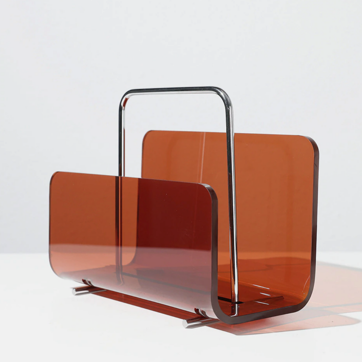 Carvallo – Transparent Akryl Magasinställ & Bärbar Bokhylla Carvallo