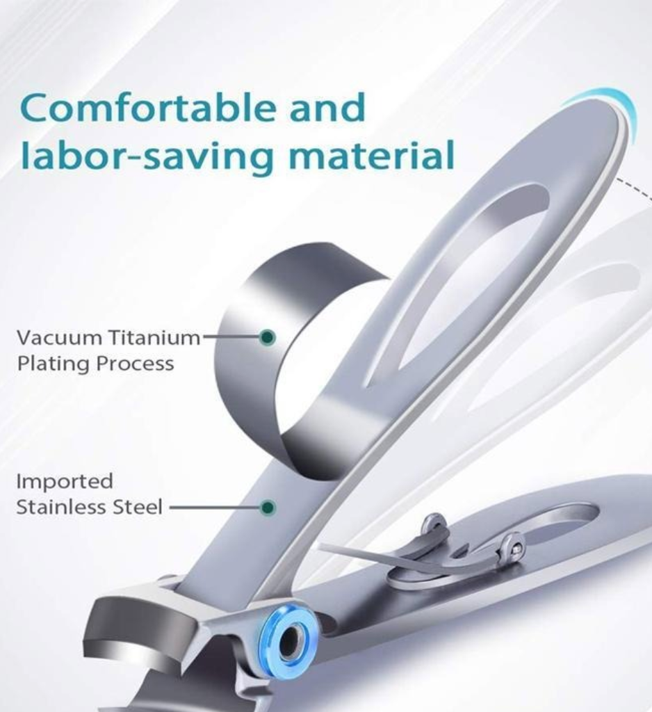 Rostfritt Stål Nagelklippare för Tjocka Naglar Carvallo