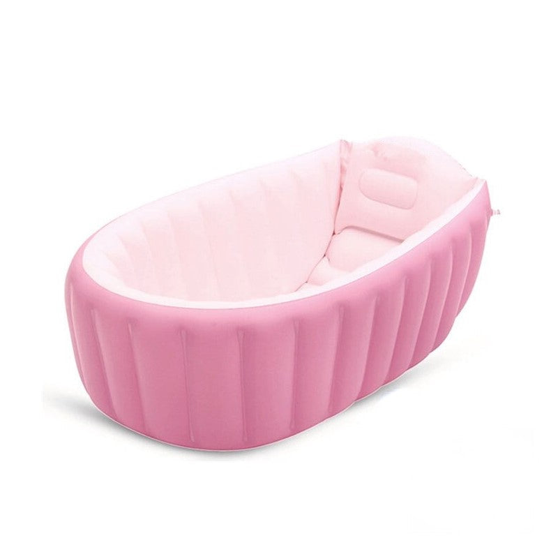 Barns Portabla Uppblåsbara Badkar-Kids-Hemnix-Rosa-Hemnix