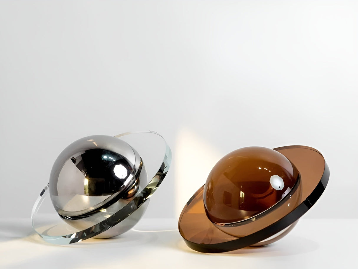 CrystalAxis Ornament - Dekorativt Kristall-Planets-Ornament Carvallo