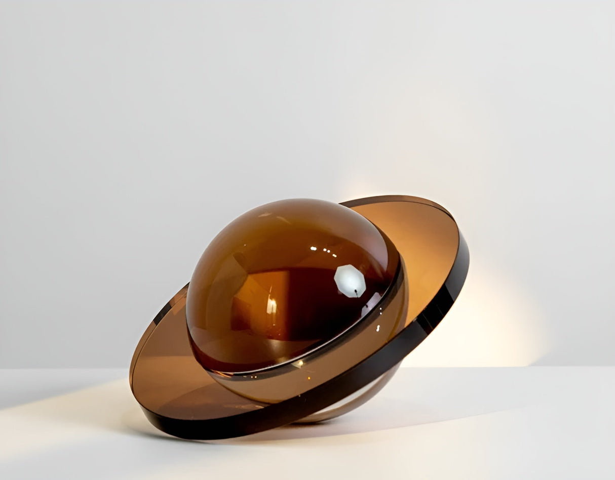 CrystalAxis Ornament - Dekorativt Kristall-Planets-Ornament Carvallo