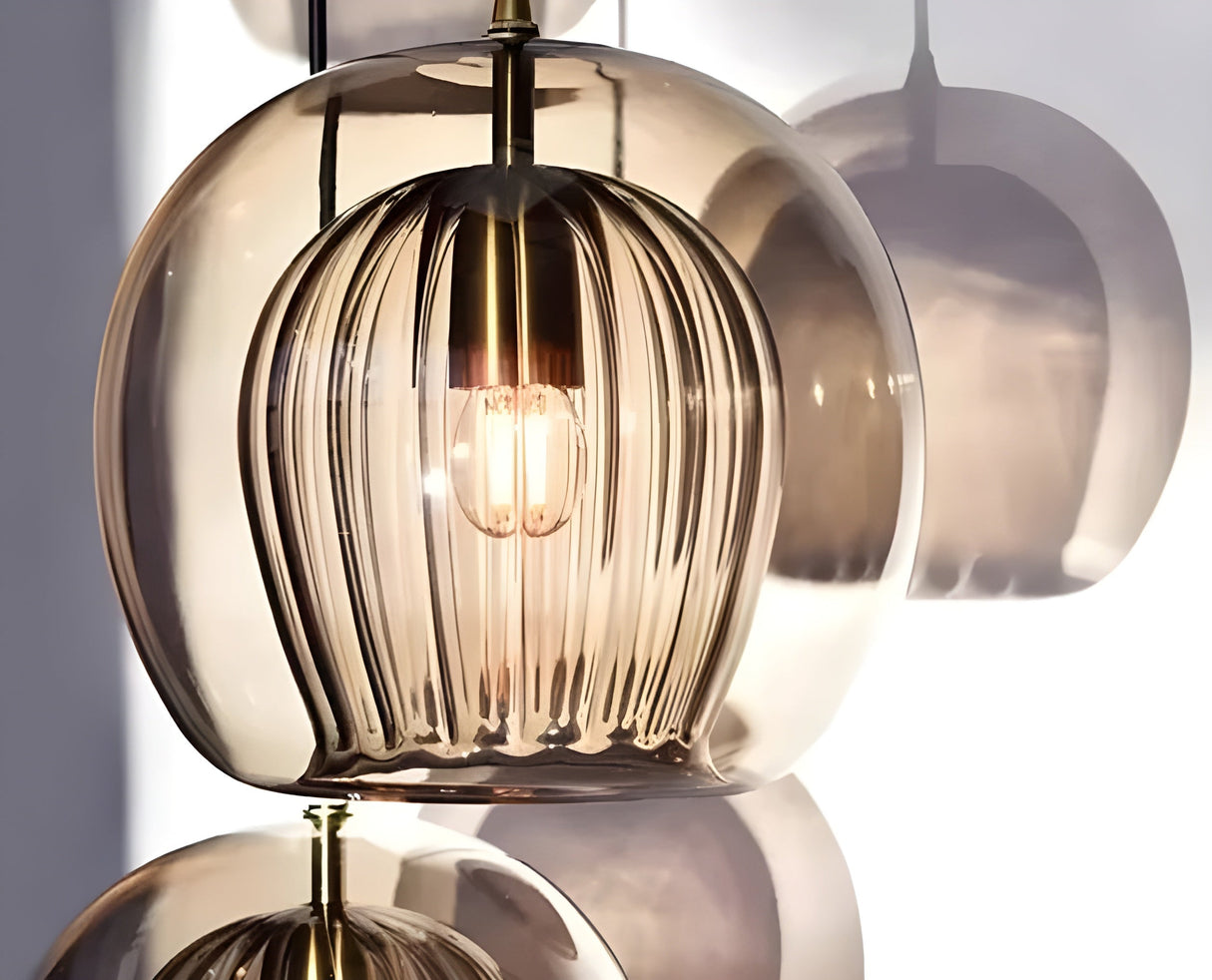 FrostedGlow Light – Modern Glaspendellampa Carvallo