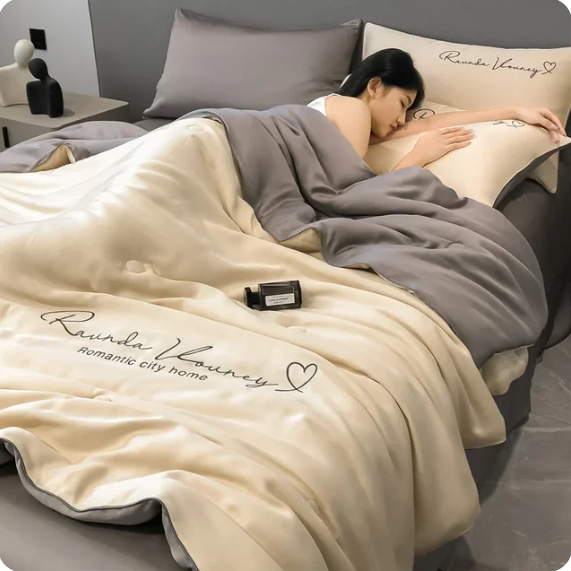 Sommar Dröm Silke Sommarfilt för den perfekta sömnen Carvallo