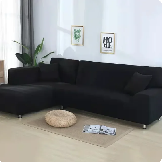 Enfärgade sofföverdrag Låt ditt vardagsrum lysa i blått Carvallo