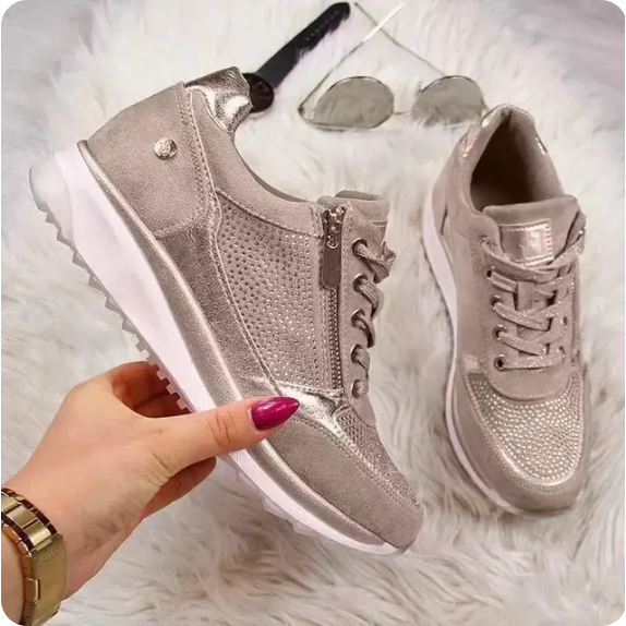 Fascinerande plattform-sneakers för damer stil utan gränser Carvallo