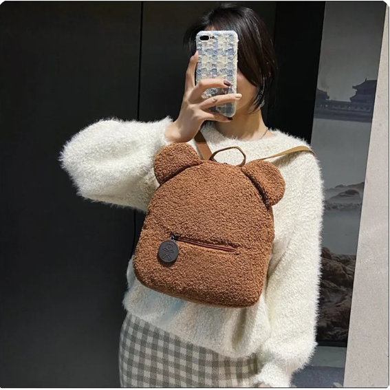 Shadowless Freedom Shady Bear Ryggsäckar för Flickor Carvallo