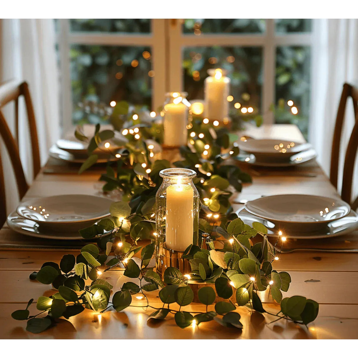 GlimmerOlive Light - Dekorativ olivkvist älvsljus Carvallo