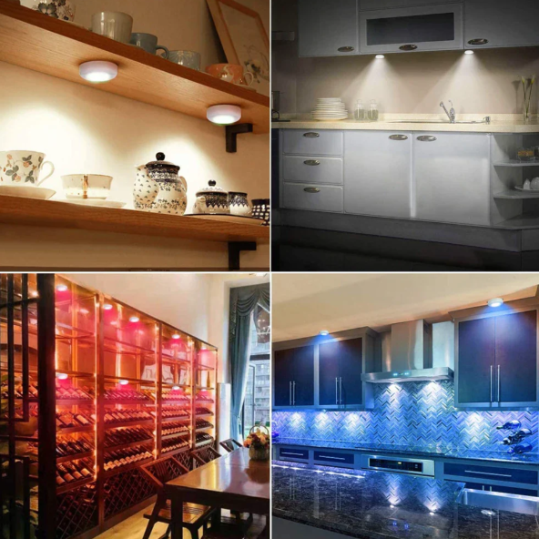 Trådlös RGB-LED-bakgrundslist Carvallo