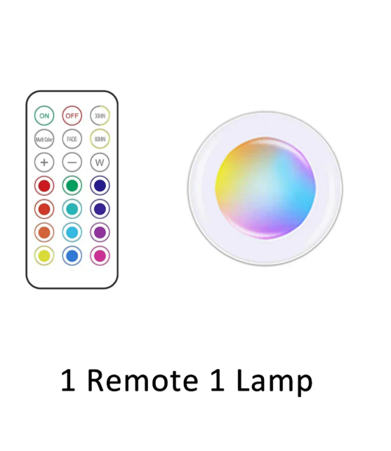 Trådlös RGB-LED-bakgrundslist Carvallo