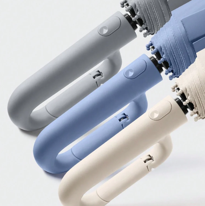 Stormsäkert paraply med reflekterande kant Carvallo