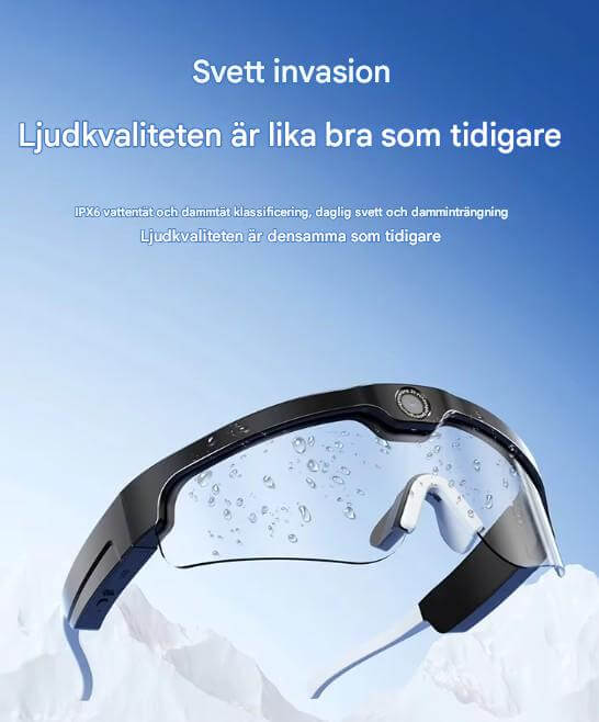 SmartSol – Solglasögon med Inbyggd Kamera och Trådlösa Hörlurar | Kompakta och Funktionella för Aktiva Äventyr-Action Video Cameras-BB-Hemnix