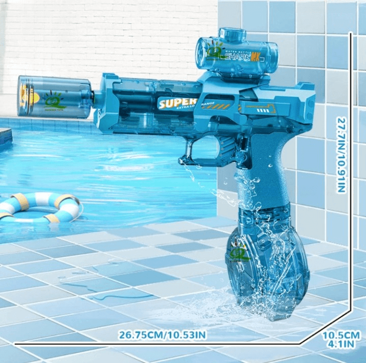 SplashGlow – LED-upplyst Vattenpistol för Spännande Sommarstrider-Water Play Equipment-BB-Hemnix