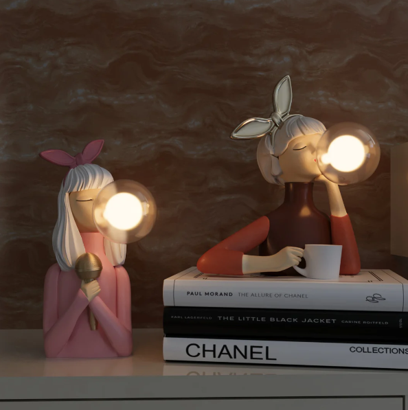 Kreativa Tuggummibubblor Lampa Carvallo