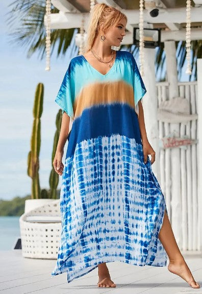 Kvinnors Lång Boho Klänning Grafiskt Regnbåge Polyester Hemnix