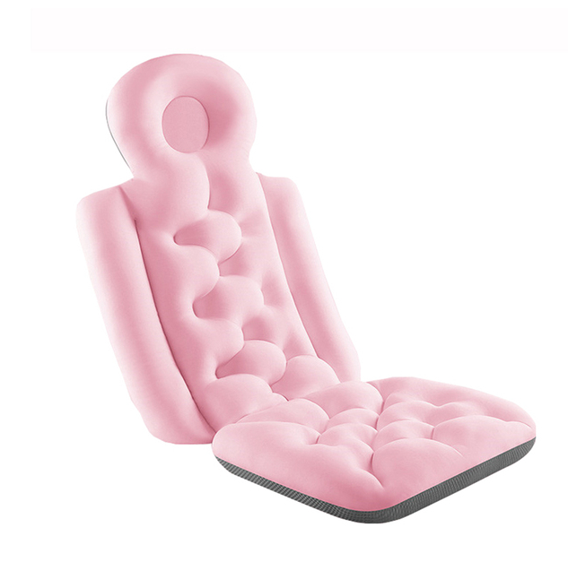 Ergonomiskt badkuddestöd - Vattentät och halkfri kudde för nacke och ryggkomfort MILA Sverige